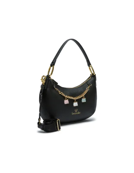 Braccialini Beth Schultertasche, schwarz