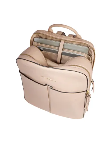 Zaino donna in pelle con porta pc da...