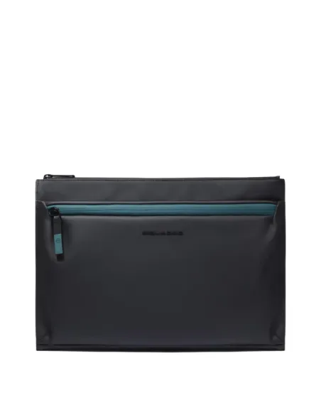 Pochette in tessuto impermeabile porta iPad®Pro 12.9 Piquadro C2OW, nera