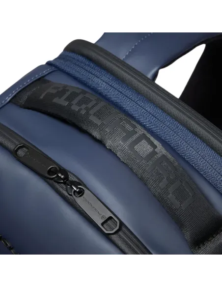 Piquadro C2OW under-seat laptop and iPad® backpack, blue