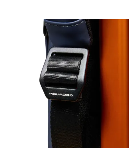 Piquadro C2OW under-seat laptop and iPad® backpack, blue