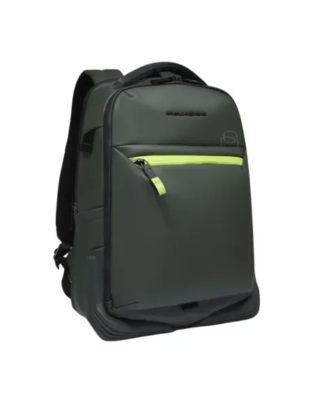Piquadro C2OW Untersitz-Reiserucksack, grün