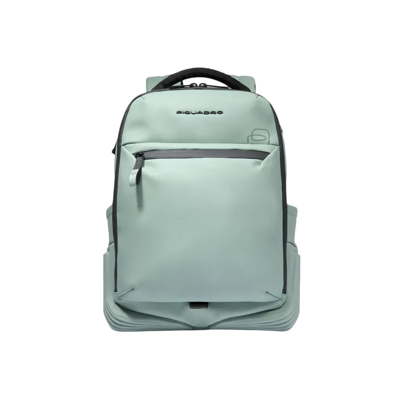 Piquadro C2OW under-seat laptop and iPad® backpack, aqua...