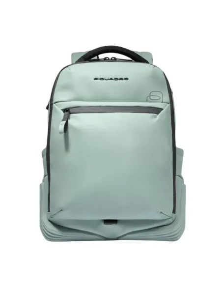 Piquadro C2OW under-seat laptop and iPad® backpack, aqua green