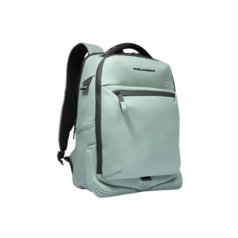 Piquadro C2OW under-seat laptop and iPad® backpack, aqua... 2