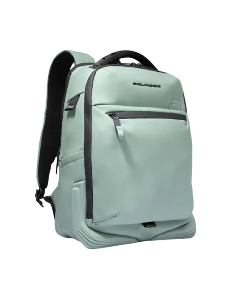 Zaino da viaggio sotto sedile Piquadro C2OW, verde acqua