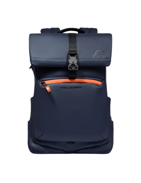 Piquadro C2OW kleiner wasserdichter 14 Laptop-Rucksack, blau