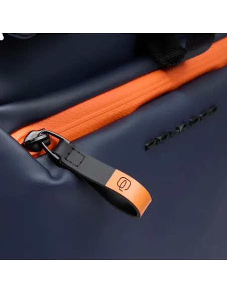 Piquadro C2OW small waterproof 14 laptop backpack, blue