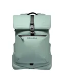 Zaino piccolo porta pc in tessuto impermeabile Piquadro C2OW, verde acqua