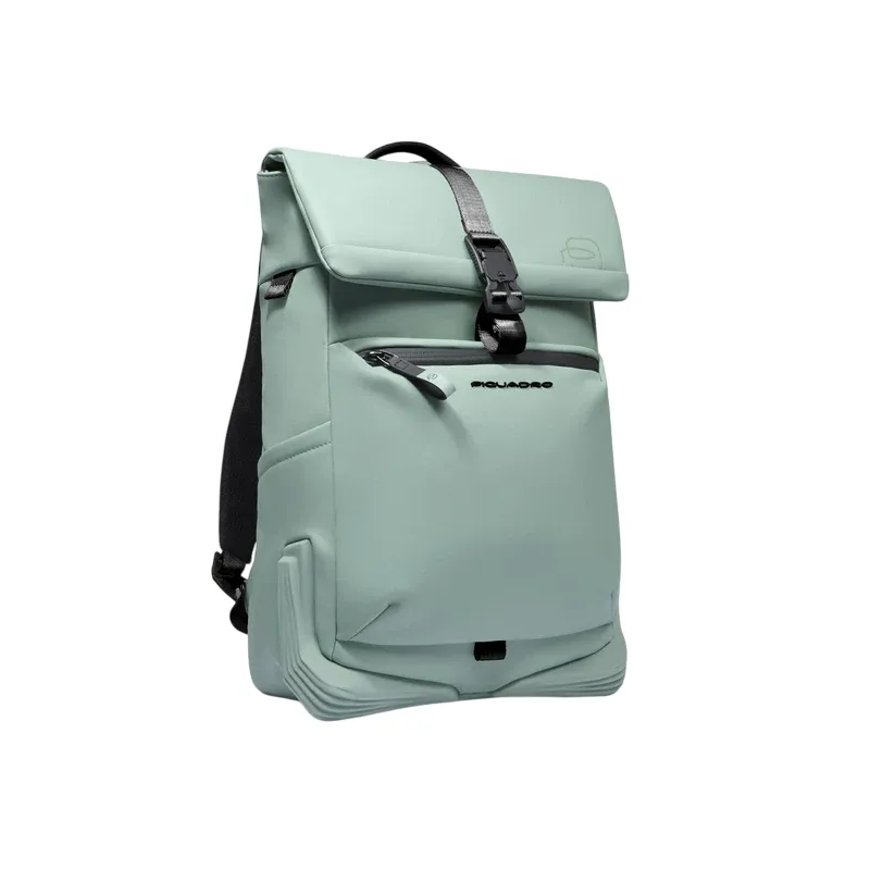 Piquadro C2OW small waterproof 14 laptop backpack, aqua... 2