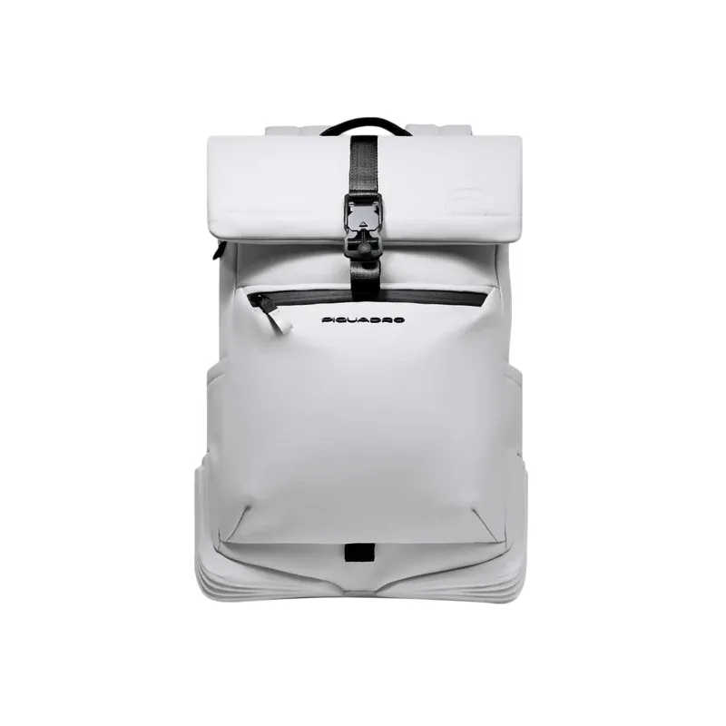 Piquadro C2OW small waterproof 14 laptop backpack, white