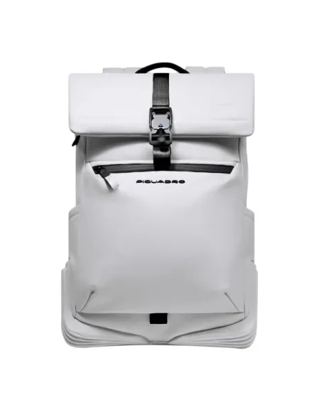 Piquadro C2OW small waterproof 14 laptop backpack, white