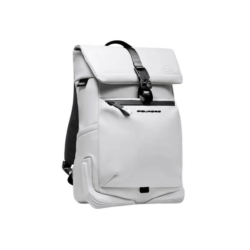 Piquadro C2OW small waterproof 14 laptop backpack, white 2