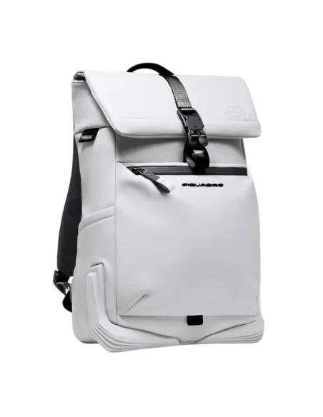 Piquadro C2OW kleiner wasserdichter 14 Laptop-Rucksack, weiß