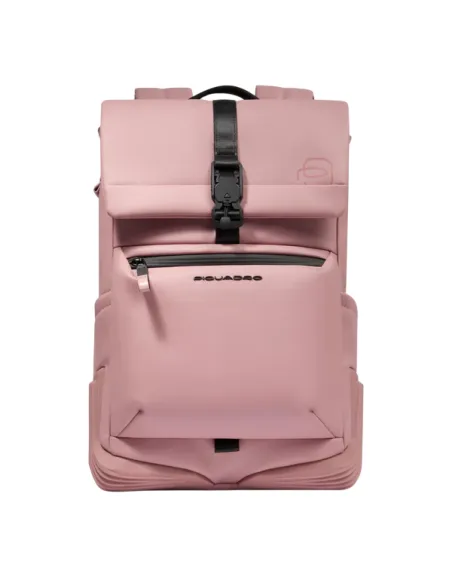 Piquadro C2OW small waterproof 14 laptop backpack, pink