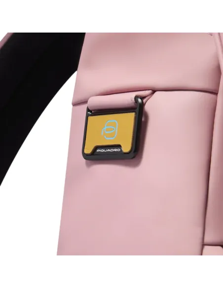 Piquadro C2OW kleiner wasserdichter 14 Laptop-Rucksack, rosa