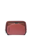 Piquadro fabric and vegan leather beauty, orange