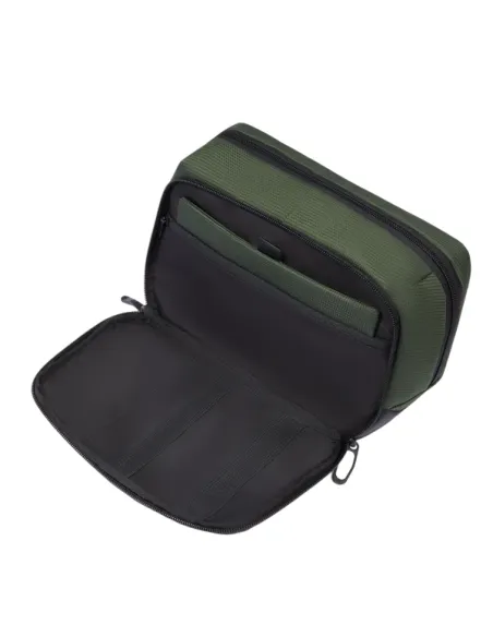 Piquadro Stoff und veganes Leder beauty, grün