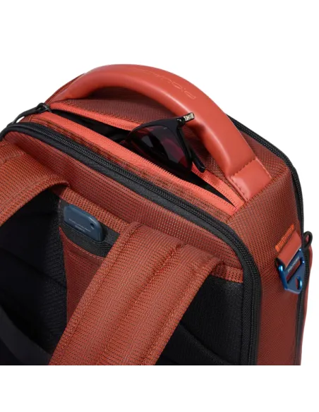 Reise-Rucksack mit Laptop- und iPad®-Fach PQ Earth, orange
