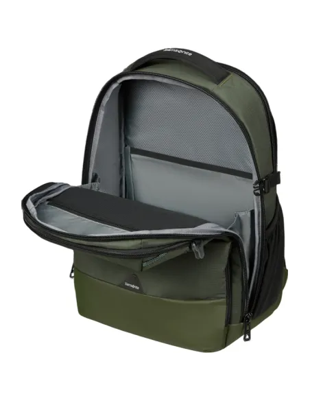 Zaino porta pc da 15,6 Samsonite Roadseeker, verde oliva