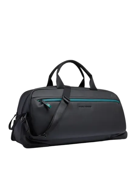 Piquadro C2OW waterproof fabric duffle bag, black