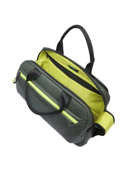 Piquadro C2OW waterproof fabric duffle bag, green