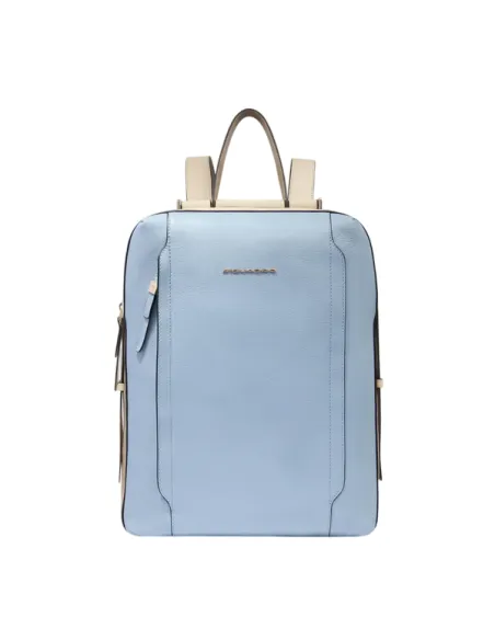 Zaino Piquadro Circle, azzurro-beige