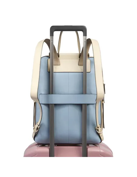 Zaino Piquadro Circle, azzurro-beige