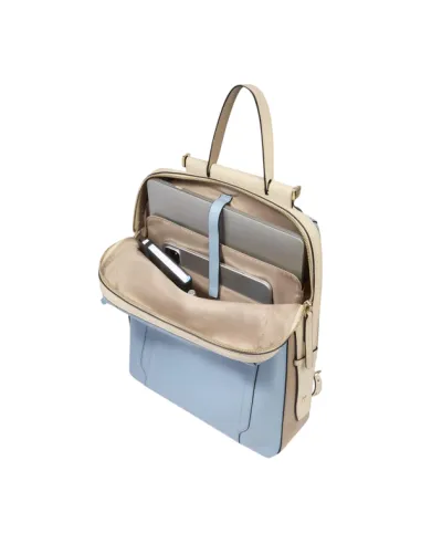 Zaino Piquadro Circle, azzurro-beige