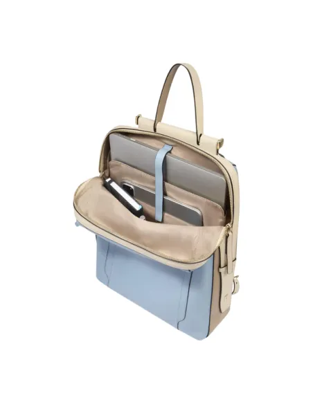 Zaino Piquadro Circle, azzurro-beige