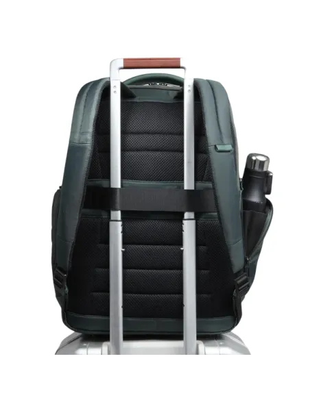 Reise-Rucksack mit 17,3" Laptop-Fach Piquadro Wollem, Grün2