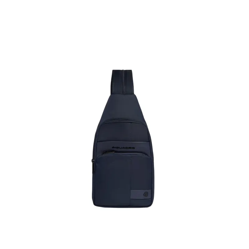 Piquadro Wollem Monosling bag/backpack, blue