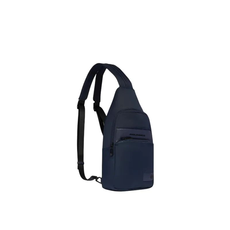 Piquadro Wollem Monosling bag/backpack, blue 2