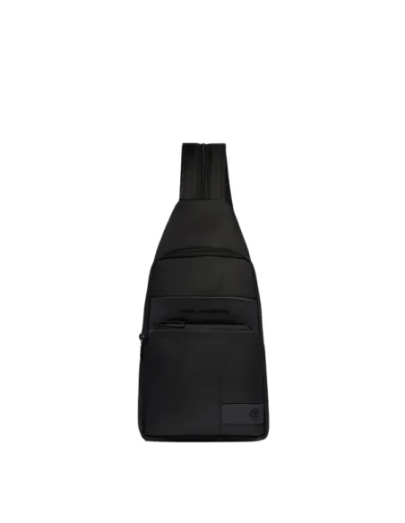 Piquadro Wollem Umhängetasche/Rucksack, schwarz