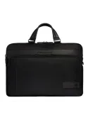 Piquadro Wollem 15.6 computer briefcase with two handles, black