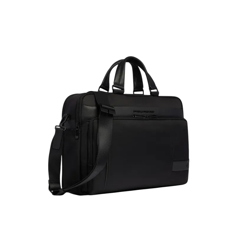Piquadro Wollem 15.6 computer briefcase with two handles,... 2
