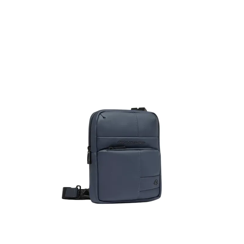Piquadro C2OW kleine Umhängetasche für Männer, blau 2