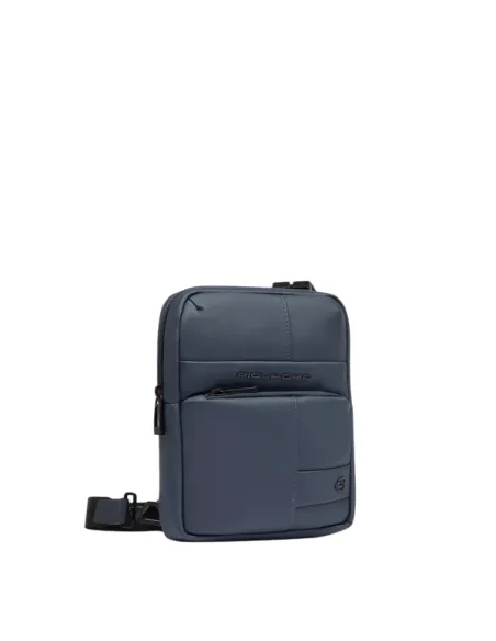 Piquadro C2OW kleine Umhängetasche für Männer, blau