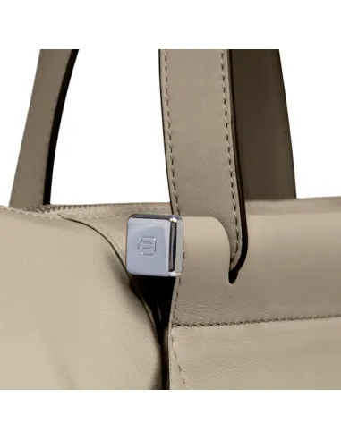 Piquadro fabric and leather women's...