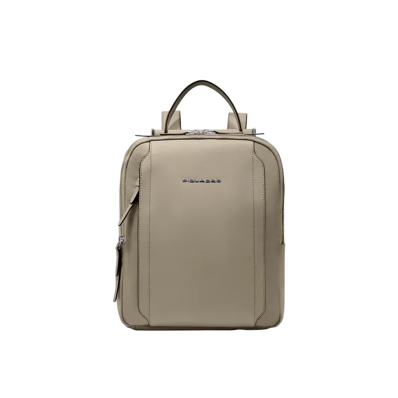 Piquadro Circle 12.9 iPad®Pro women's backpack in fabric...