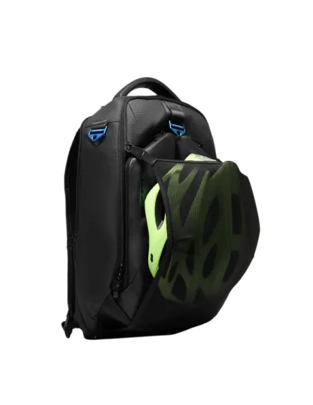 Reiserucksack mit 15,6 PC-Fach aus Stoff und veganem Leder Piquadro, schwarz