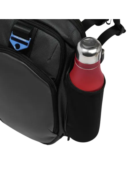 Piquadro PQ-Earth Mono sling bag/backpack, black