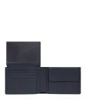Piquadro PQ-Earth Herren-Geldbörse, schwarz