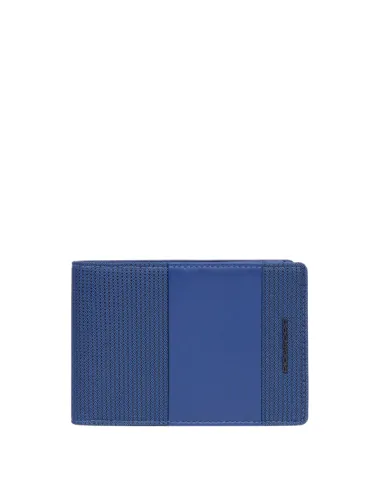 Piquadro PQ-Earth Herren-Geldbörse, blau