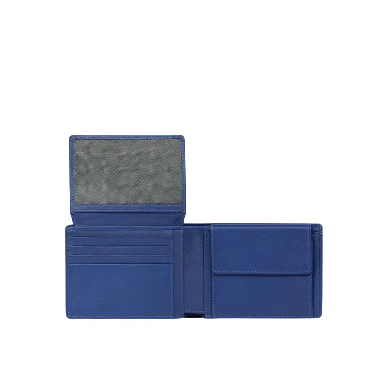 Piquadro PQ-Earth man's wallet, blue