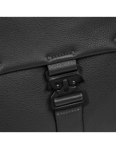 Herren iPad® Umhängetasche Piquadro Than, schwarz