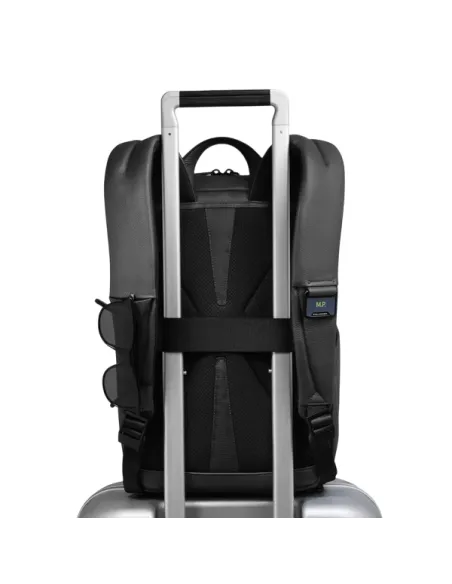 Zaino piccolo porta pc da 13,3 Piquadro Than, nero