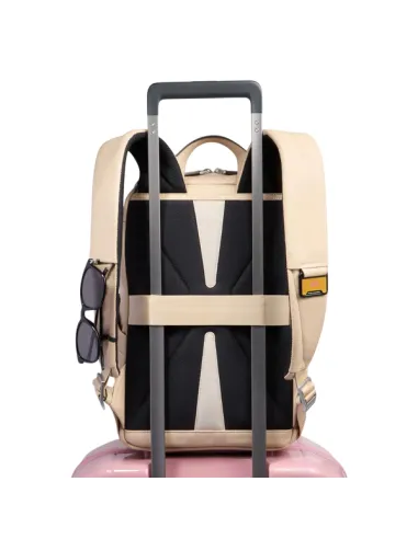 Piquadro Than small leather backpack...