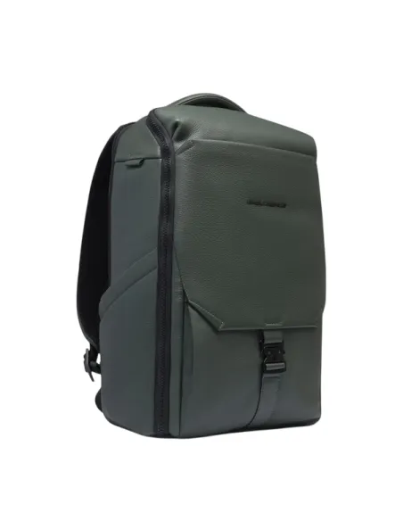 Piquadro Than Reise-Rucksack mit 15.6 Computer-Fach, grün