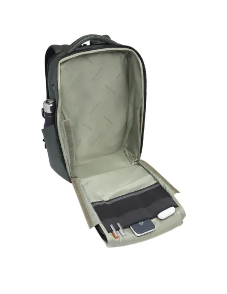 Piquadro Than Reise-Rucksack mit 15.6 Computer-Fach, grün